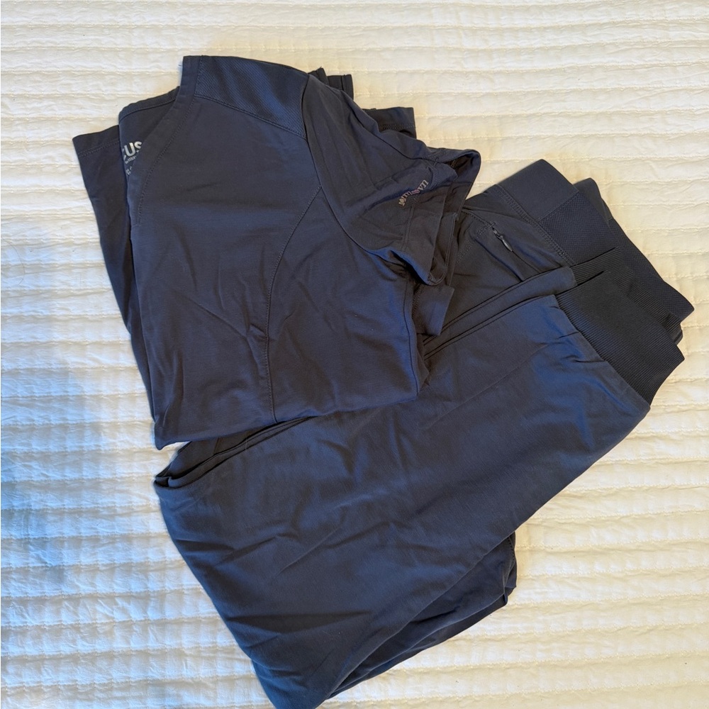 Gray Scrub Set